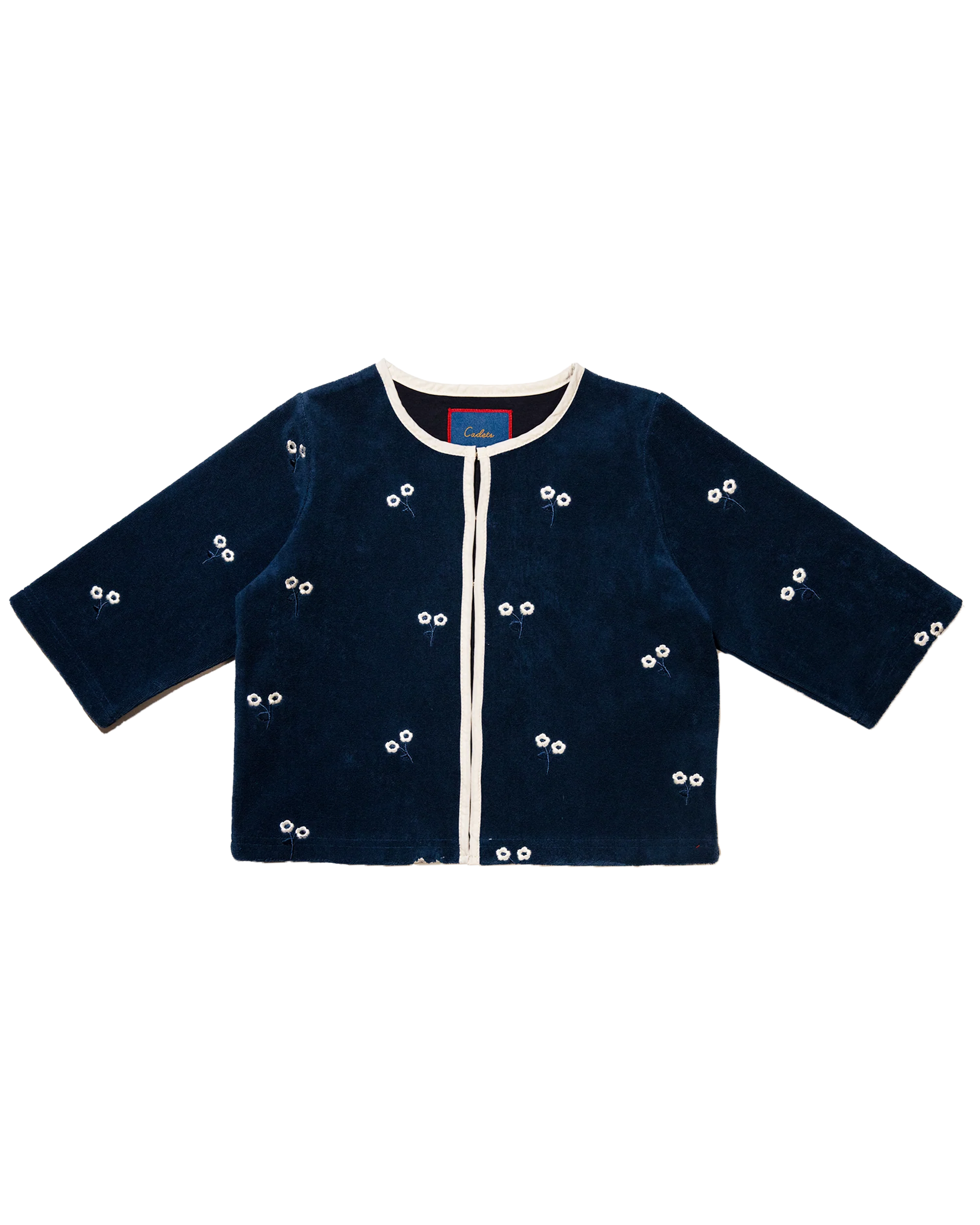 Cropped Terry Jacket