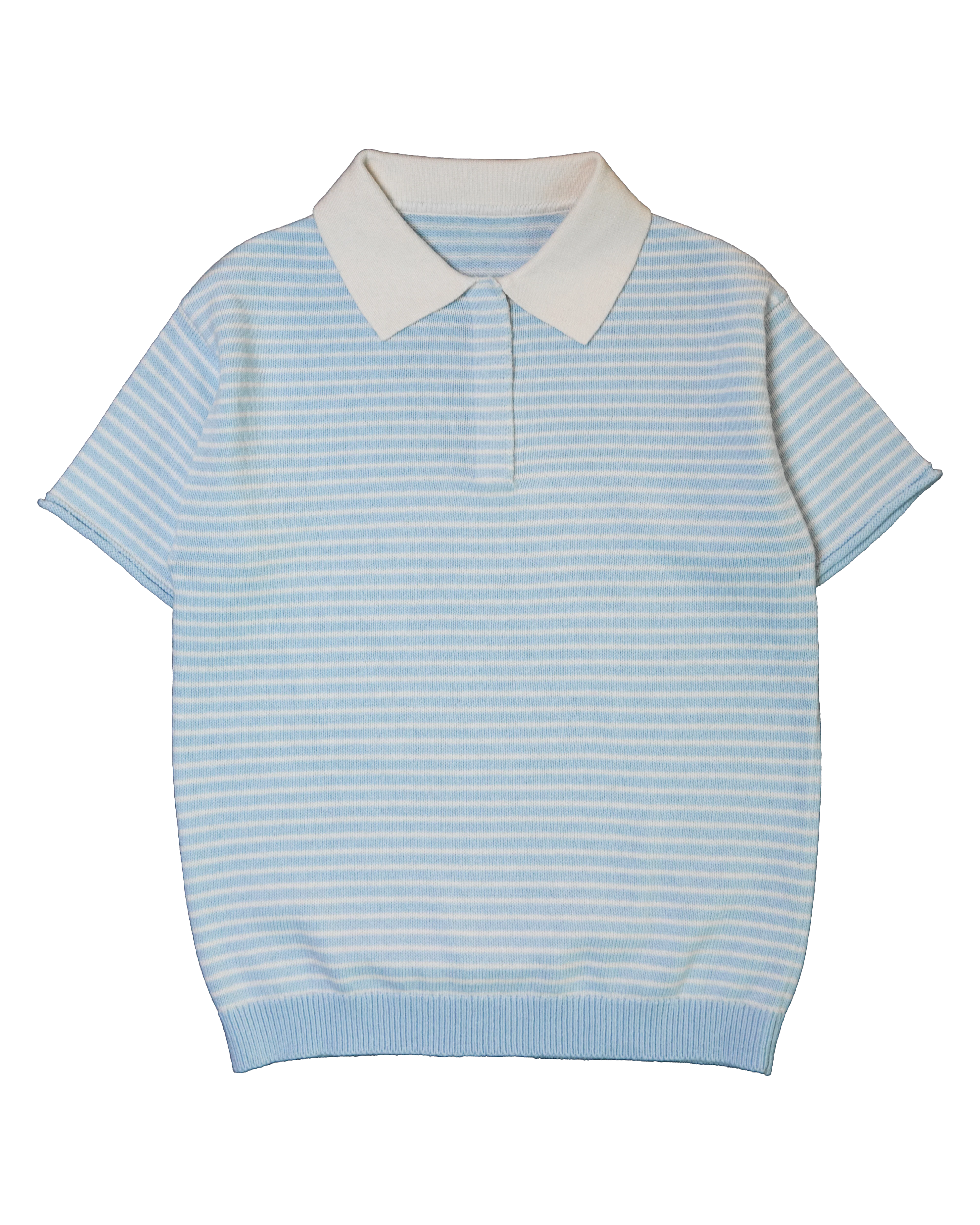 Short Sleeved Knit Polo Wholesale - Image 2
