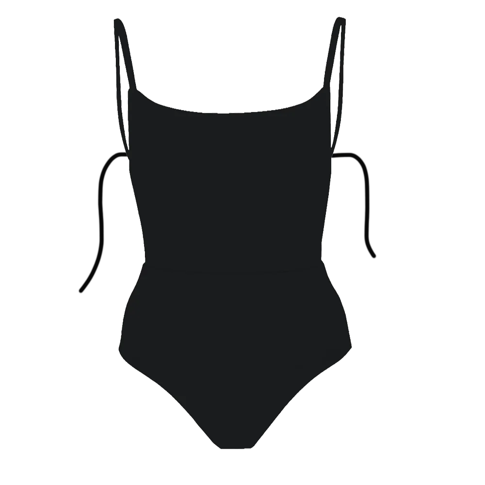 Women's Square Neck Maillot One Piece Wholesale